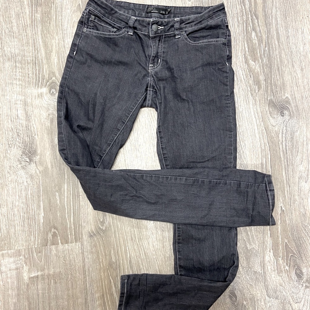 Prana 2 Kara Jeans- Narrow Straight Skinny Leg EUC